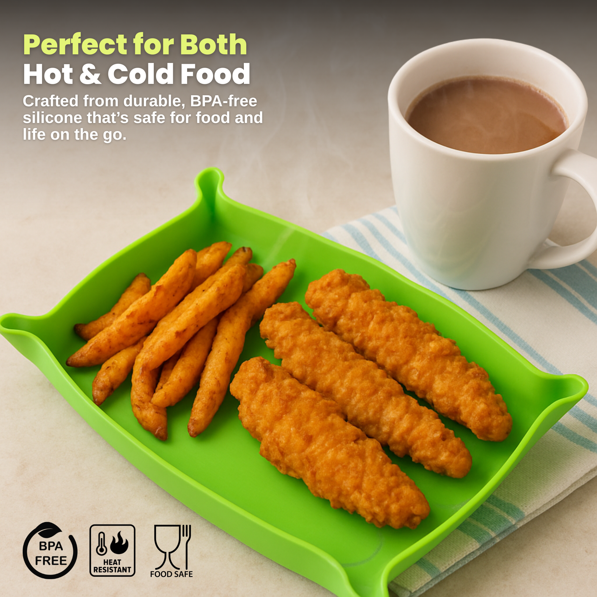 Less Mess™ Tray — Multi-Use Travel Tray