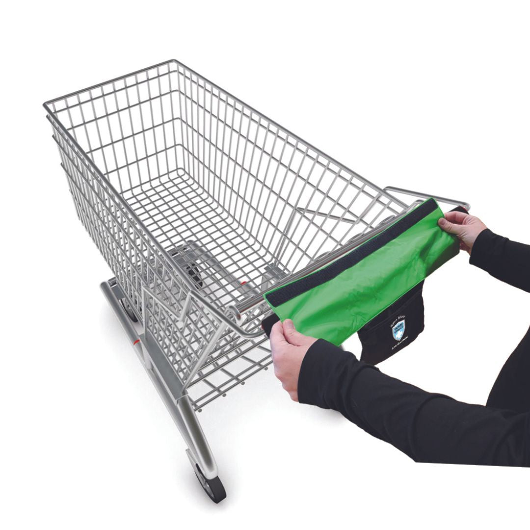 Anti-Bacterial Shopping Cart Handle Cover - Stops Growth Of Germs