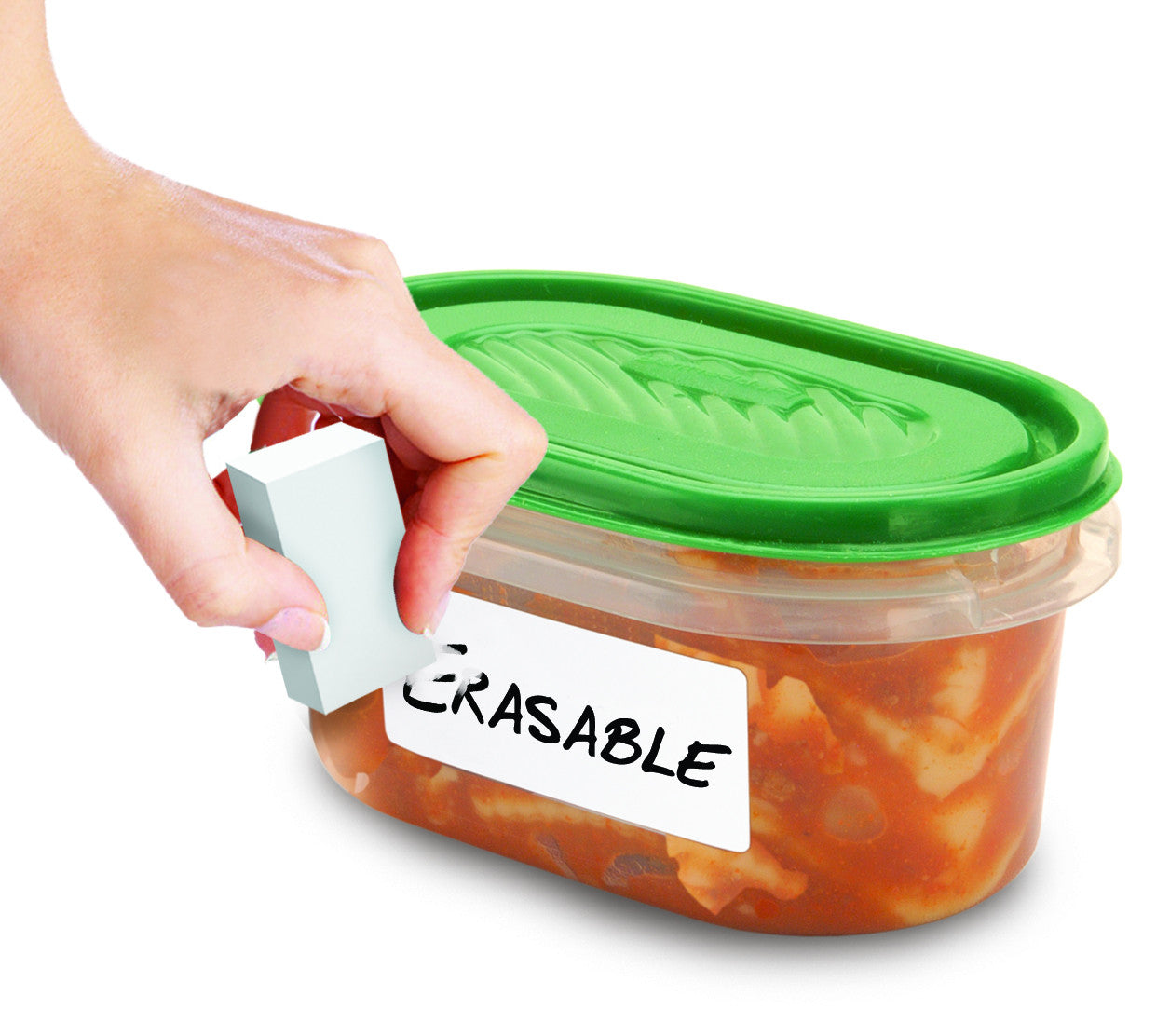 Erasable Food Labels