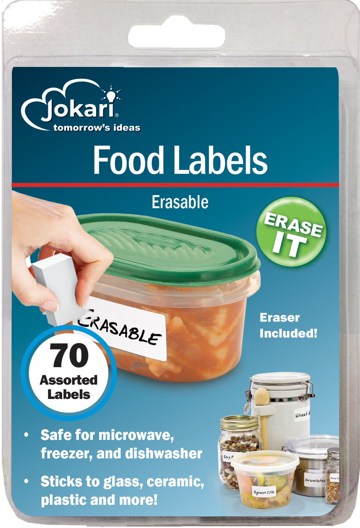 Erasable Food Labels Refills