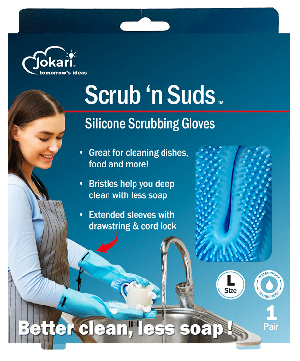 Scrub n’ Suds™ — Silicone Scrubbing Gloves