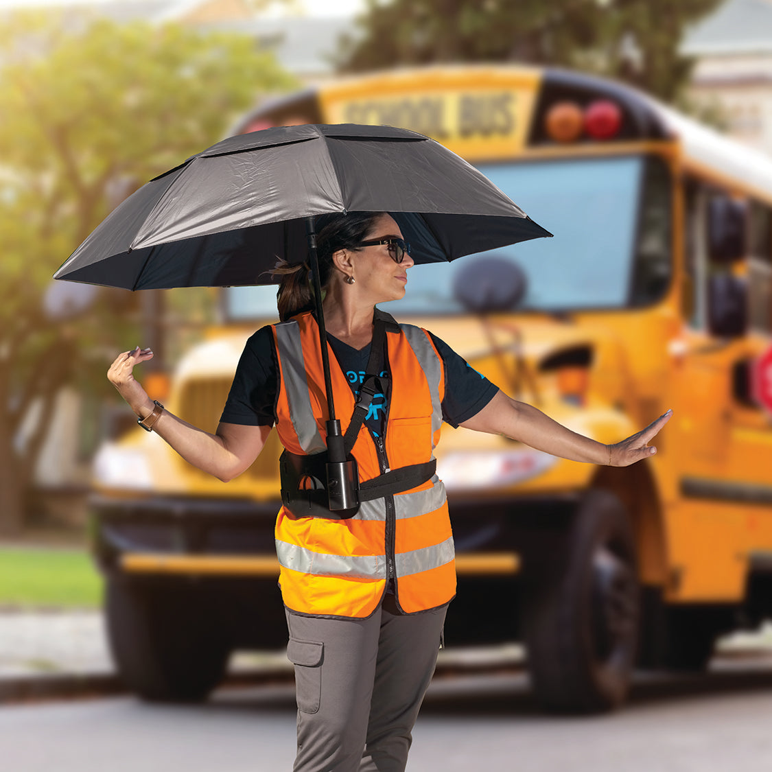 Weather Wear™ — Wearable Umbrella Holder