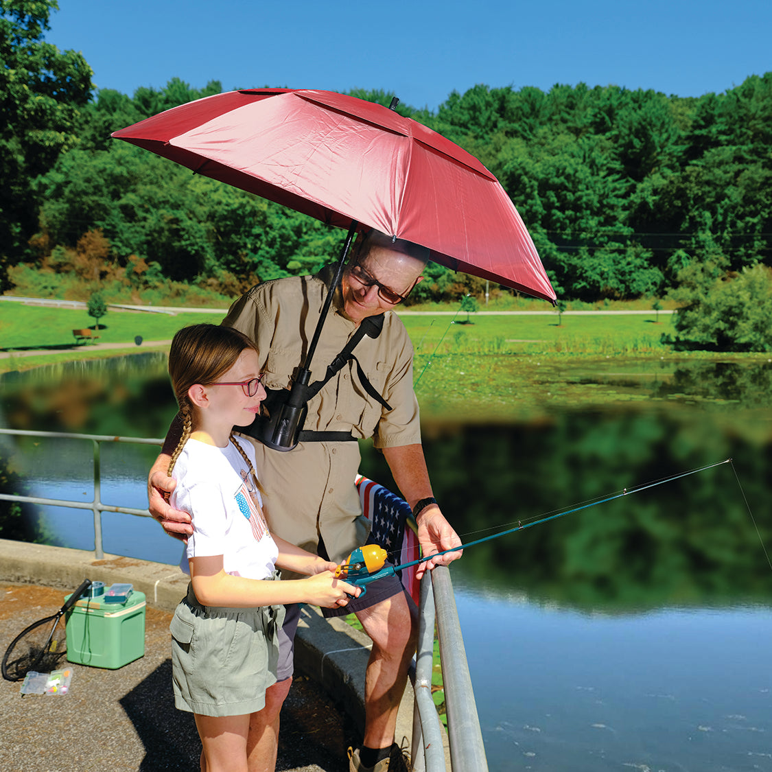 Weather Wear™ — Wearable Umbrella Holder