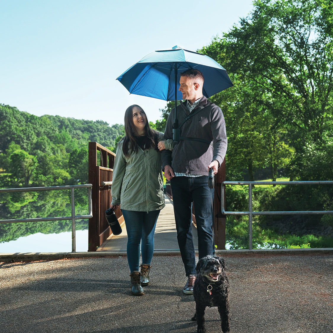 Weather Wear™ — Wearable Umbrella Holder