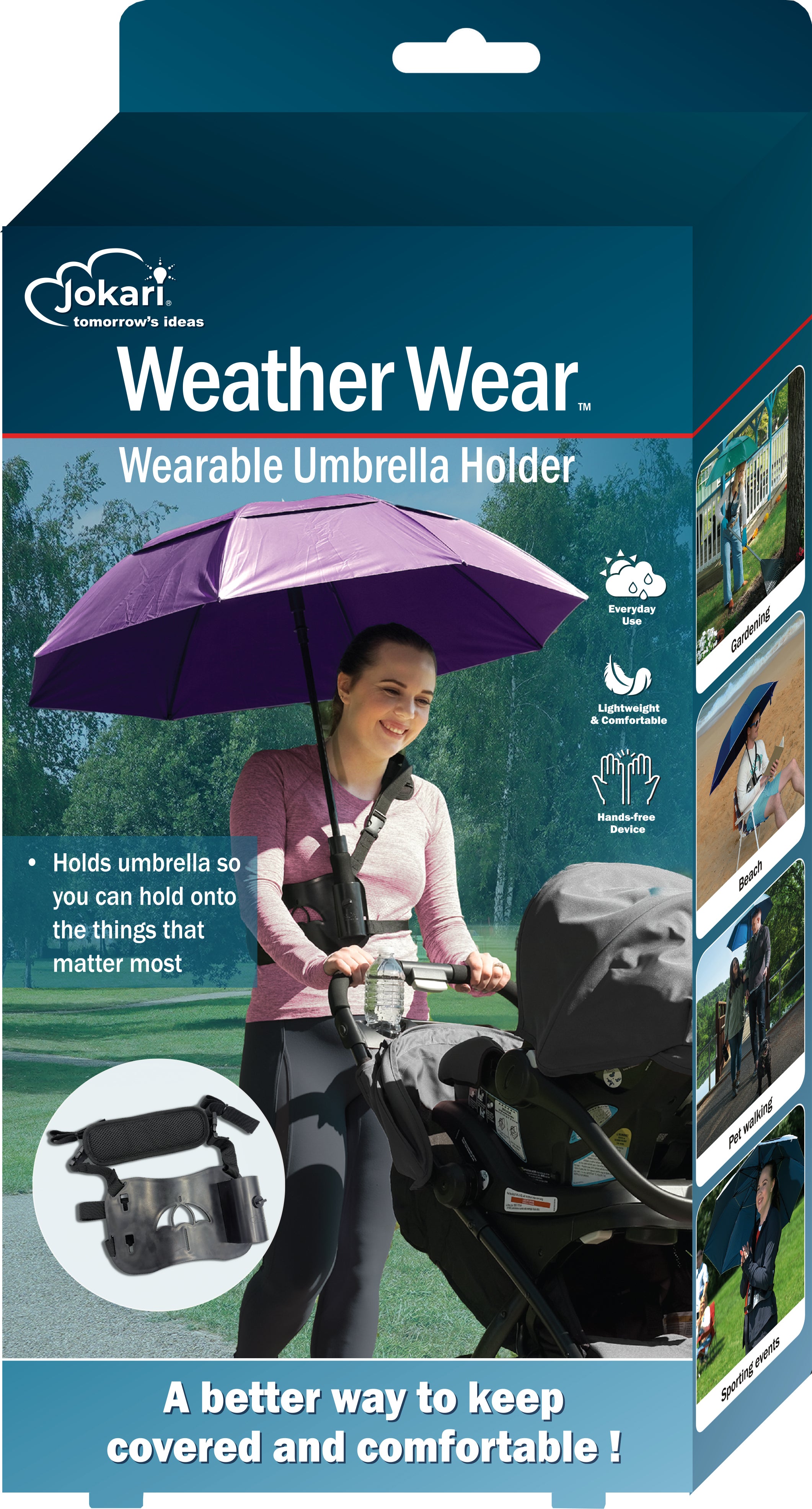 Weather Wear™ — Wearable Umbrella Holder