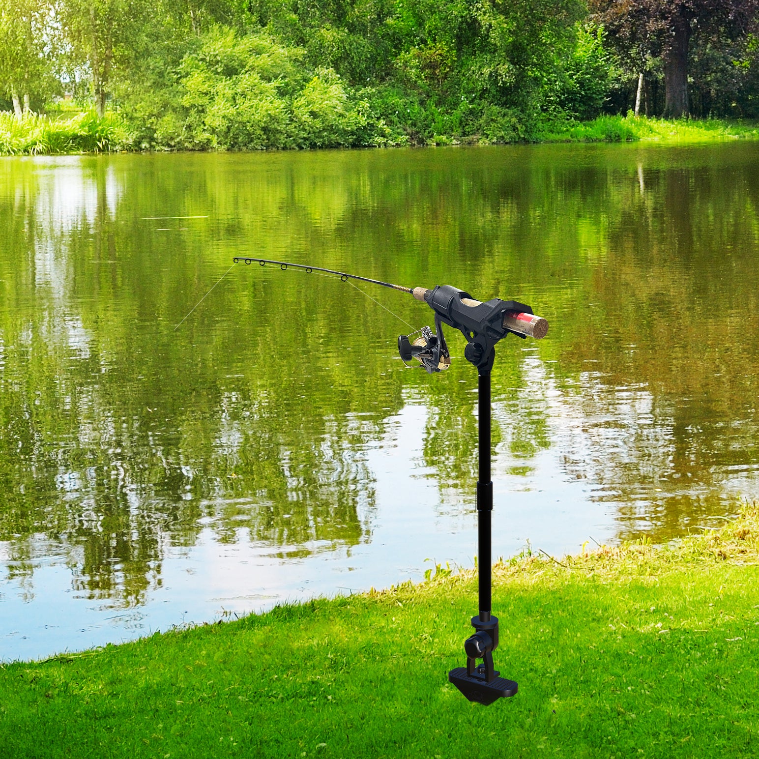 Reel Rest™ — Hands Free Fishing Rod Holder