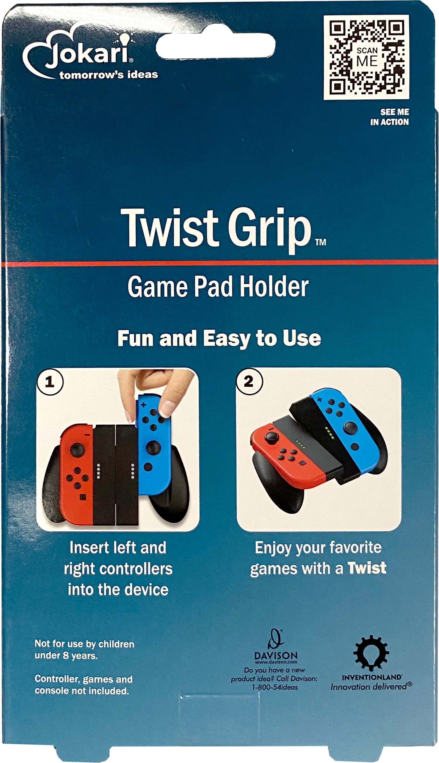 Twist Grip™ — Game Pad Holder