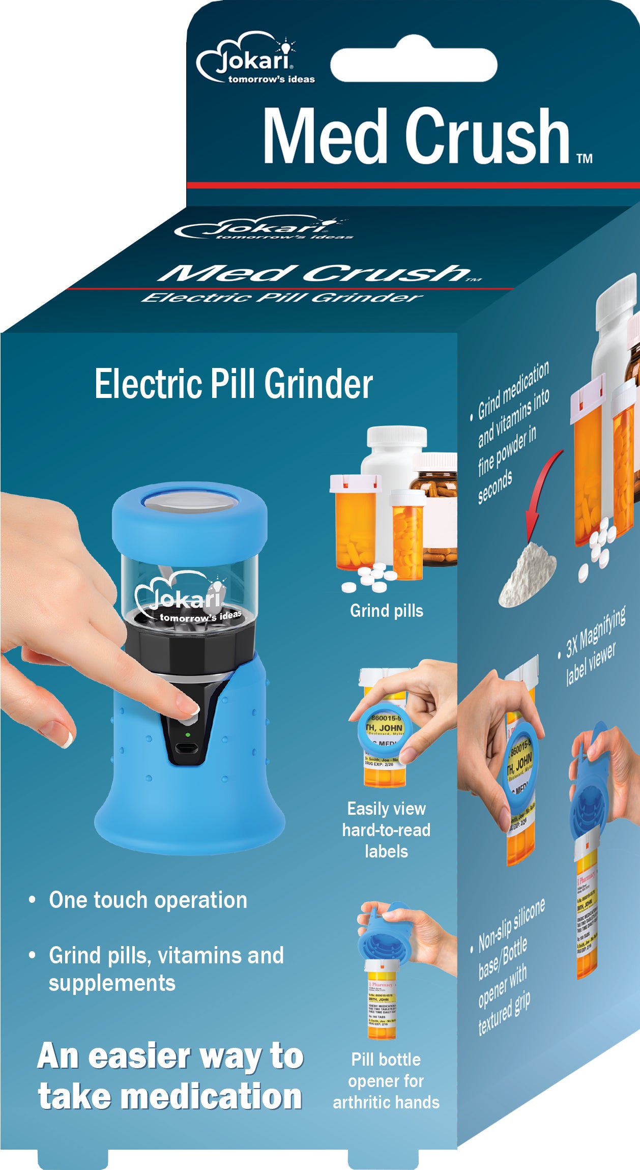 Med Crush™ — Electric Pill Grinder