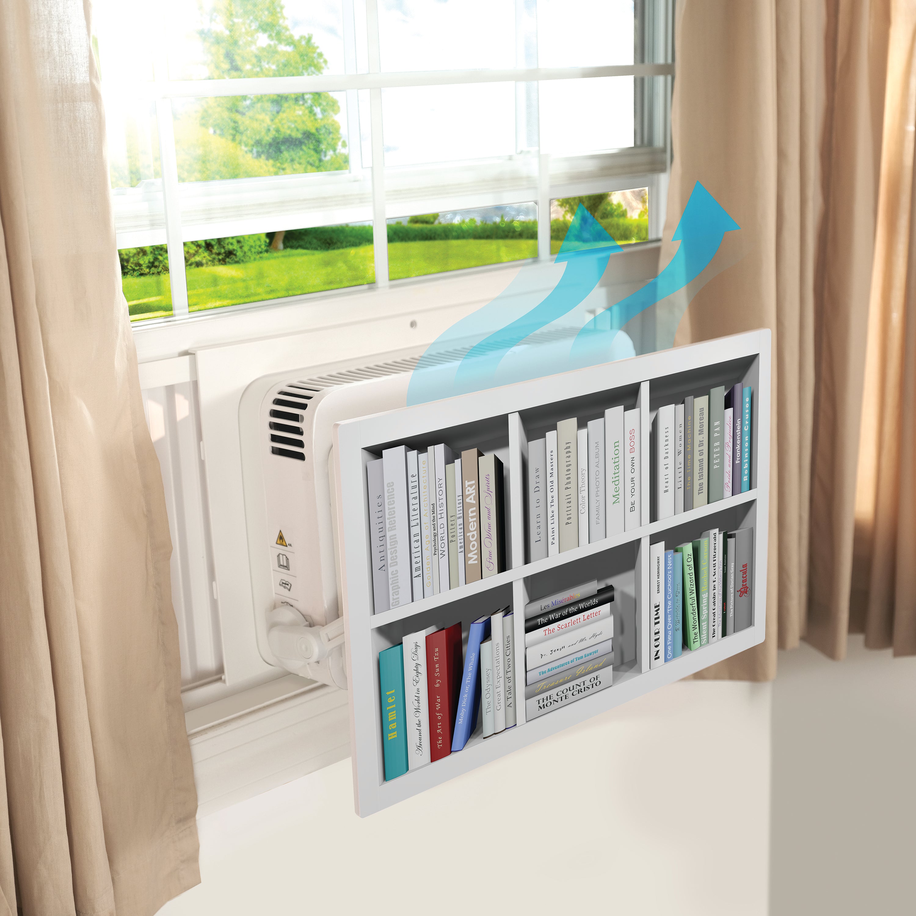 Air Flow Guard™— Air Conditioner Decorative Cover & Air Deflector