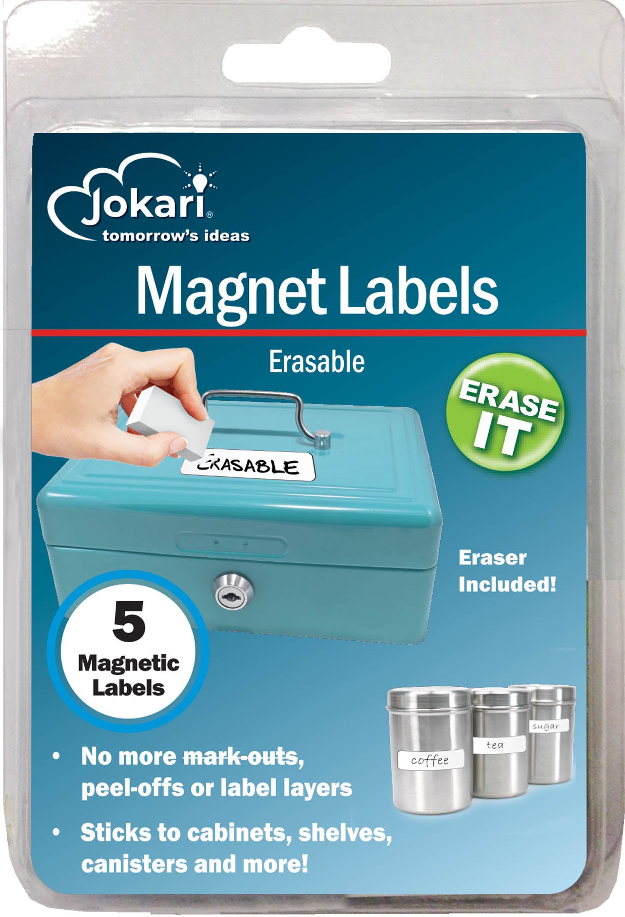 Erasable Magnet Labels