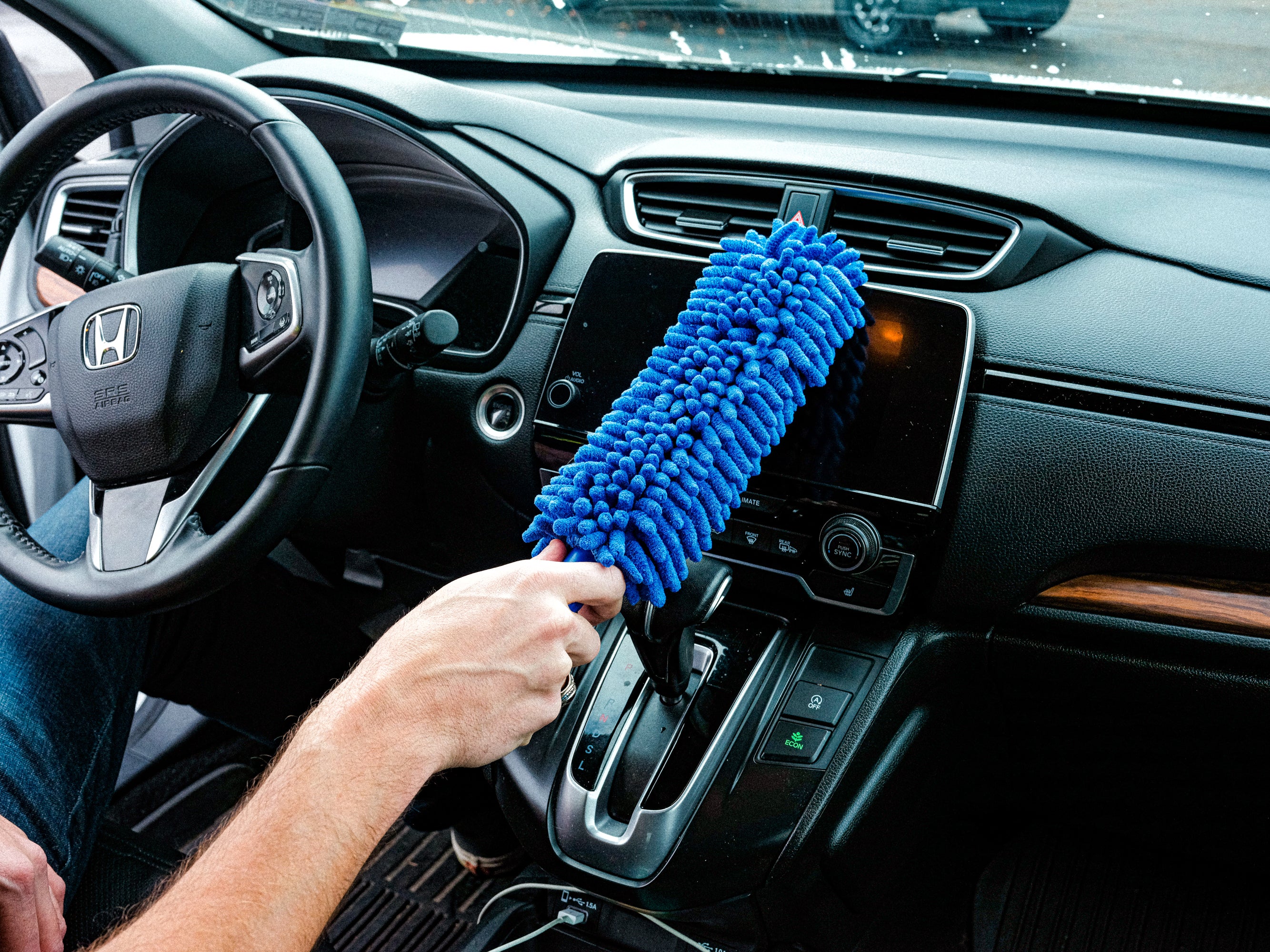 Auto Shine XL™ - 3-in-1 Microfiber Brush & Wand