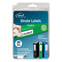 Erasable Binder Labels (Refills)