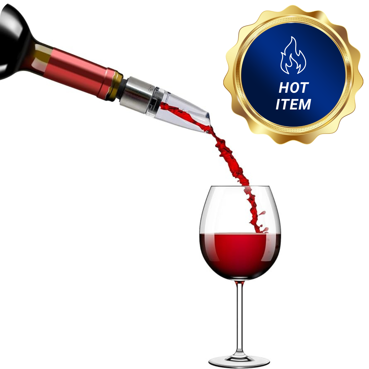 Wine Aerator Pro™ - 2-in-1 Aerator & Stopper