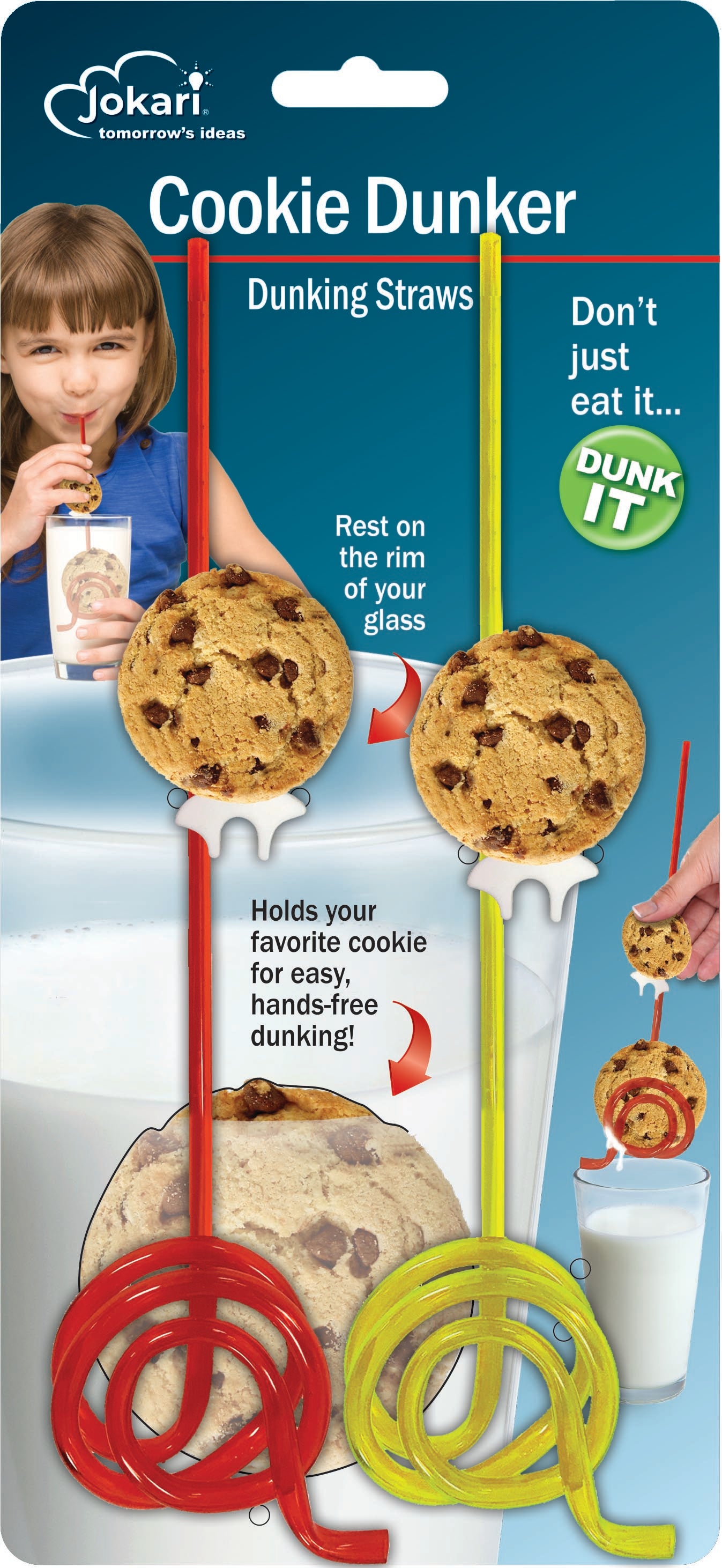 Cookie Dunker - Dunking Straws (4 straws)