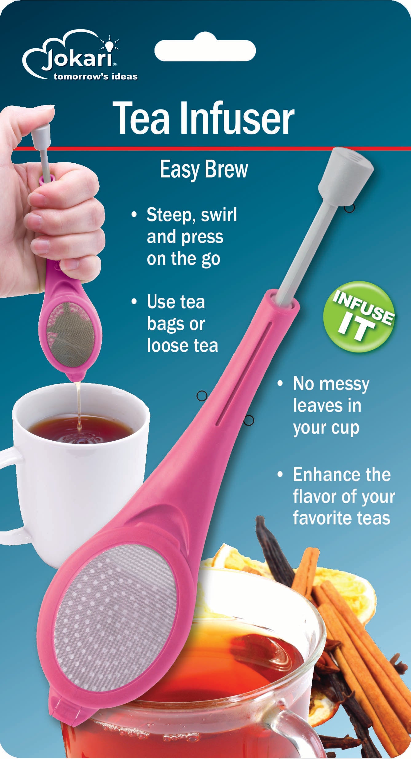 Tea&Coffee Strainer Filter Flavor Total Tea Infuser Tools Swirl