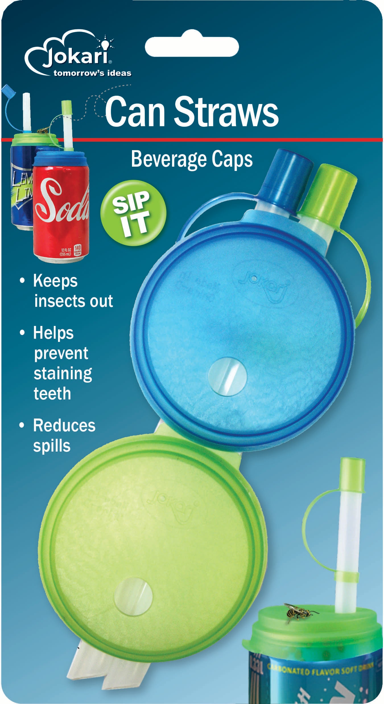 Can Straws - Beverage Caps