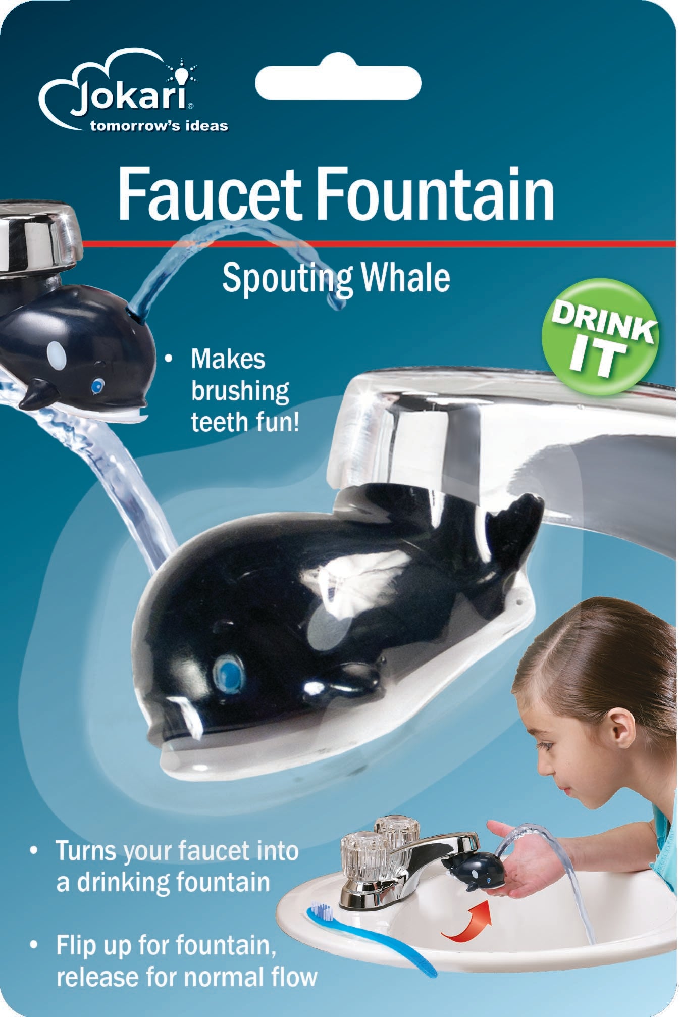Faucet Fountain - Spouting Whale