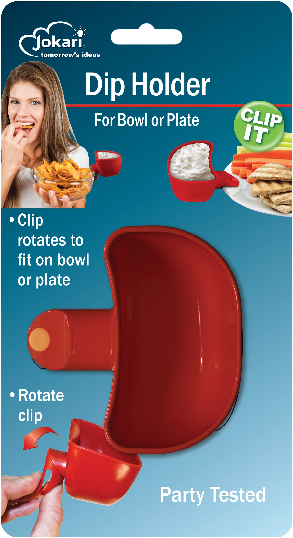 Dip Holder For Bowl Or Plate Jokari