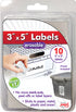 Erasable 3" x 5" Labels (Refills)