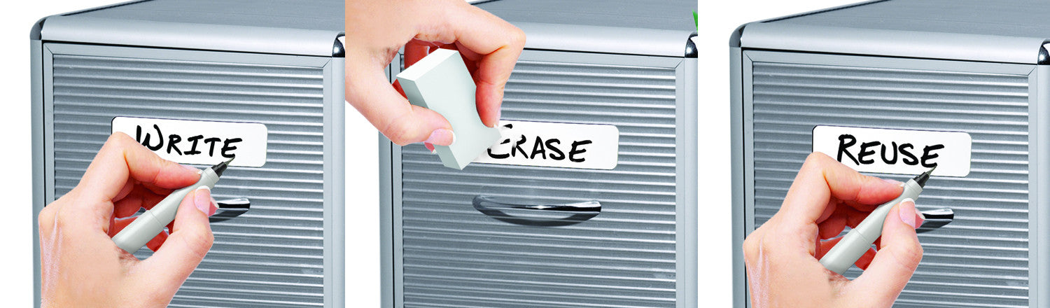 Erasable Magnet Labels