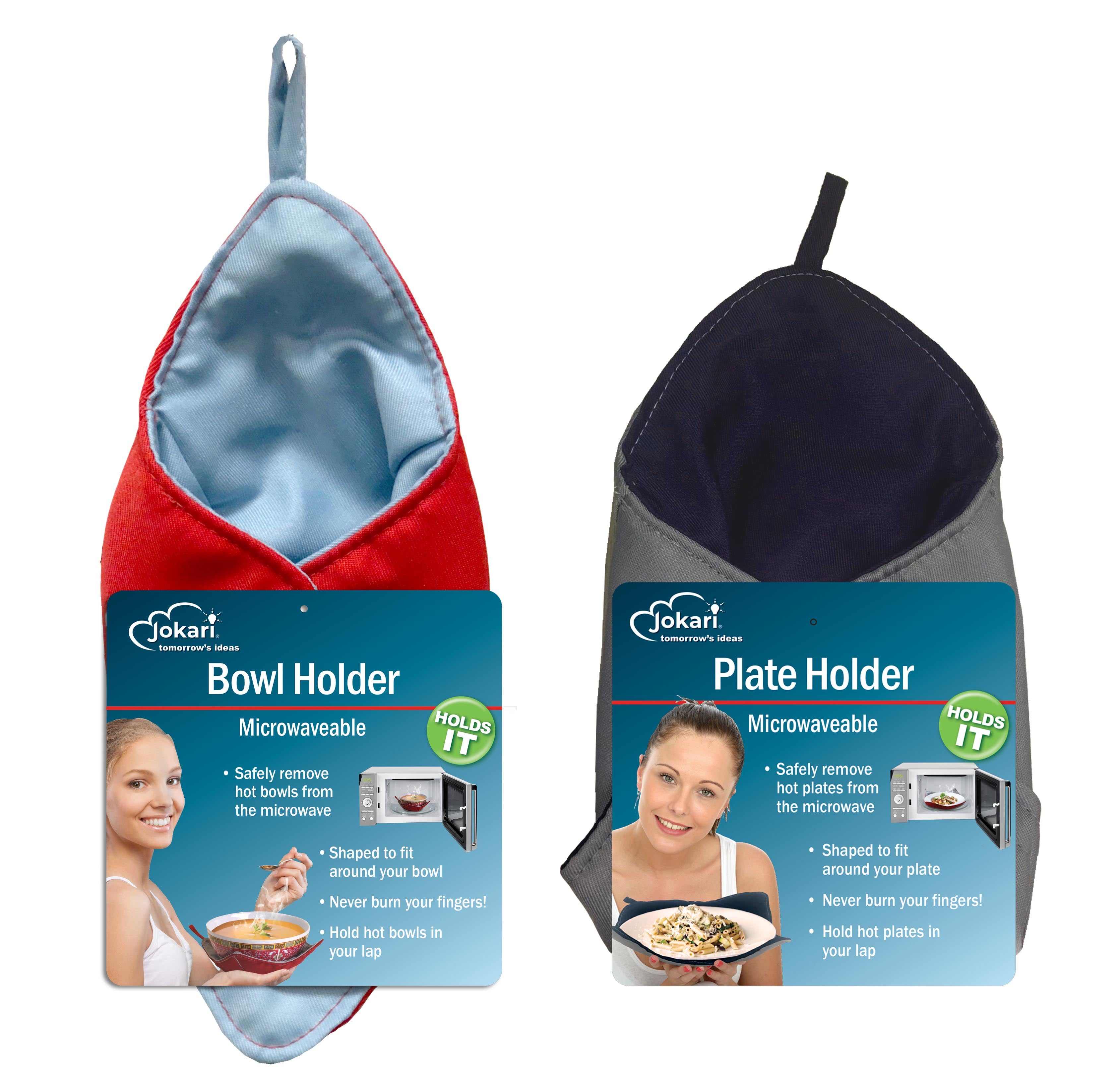 Microwavable Bowl Holder & Plate Holder Bundle