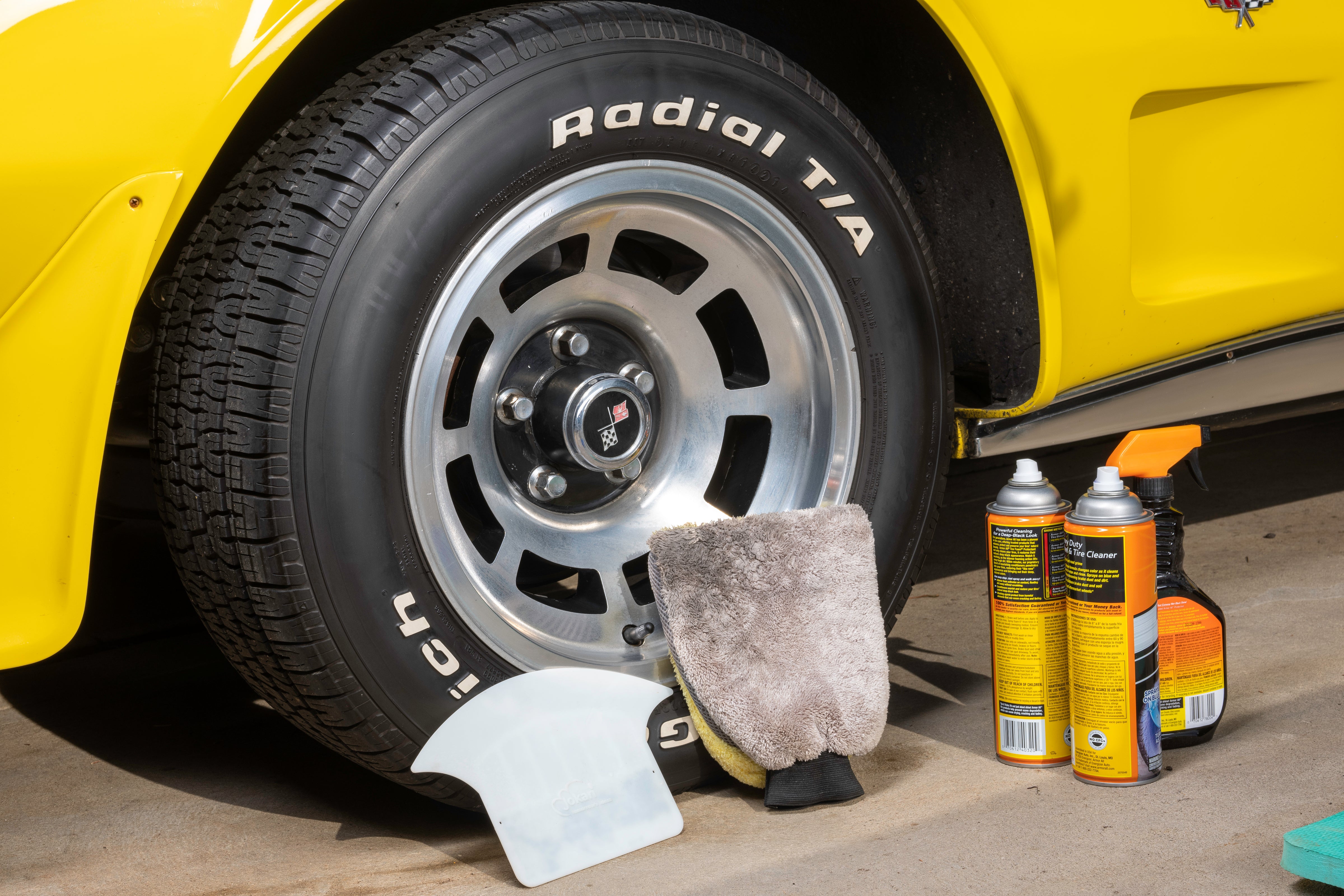 Tire Shine Glove