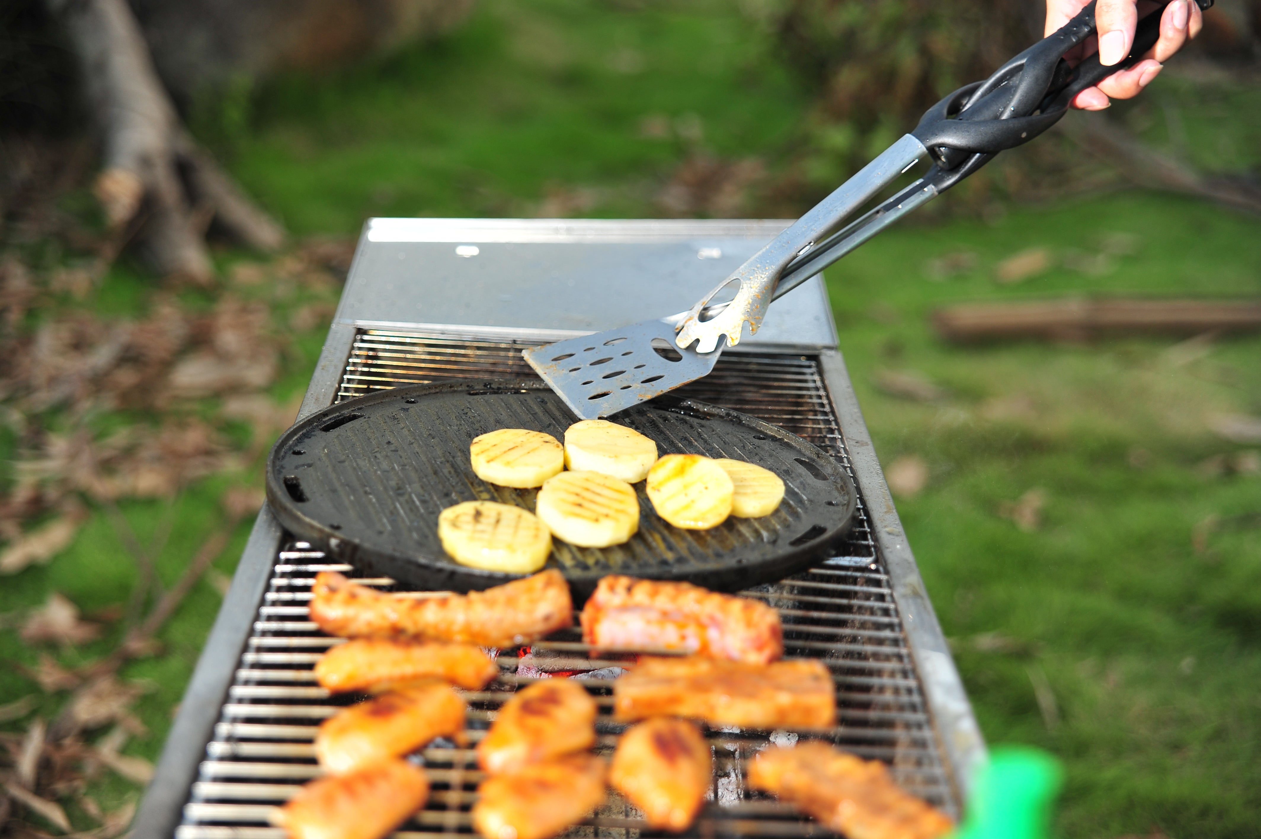 Lighted grill tools shop