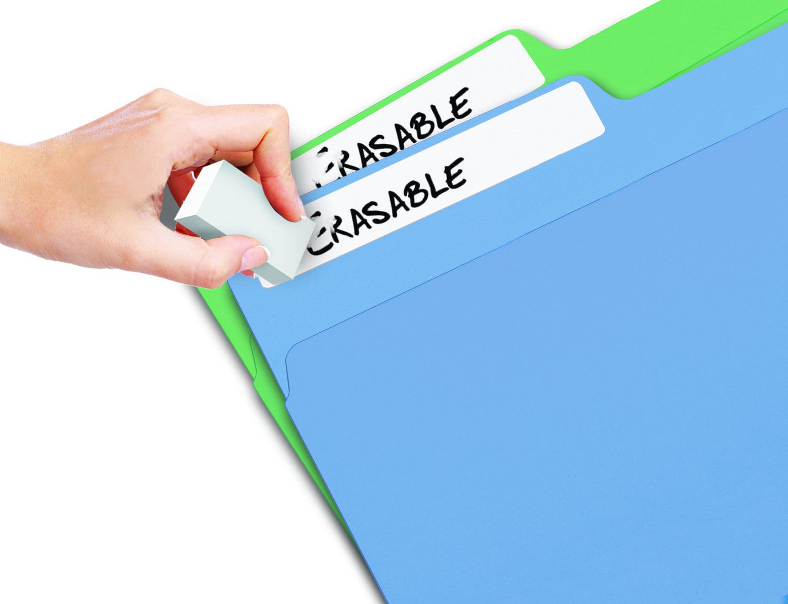 Reusable File Labels Erasable File Labels – Jokari