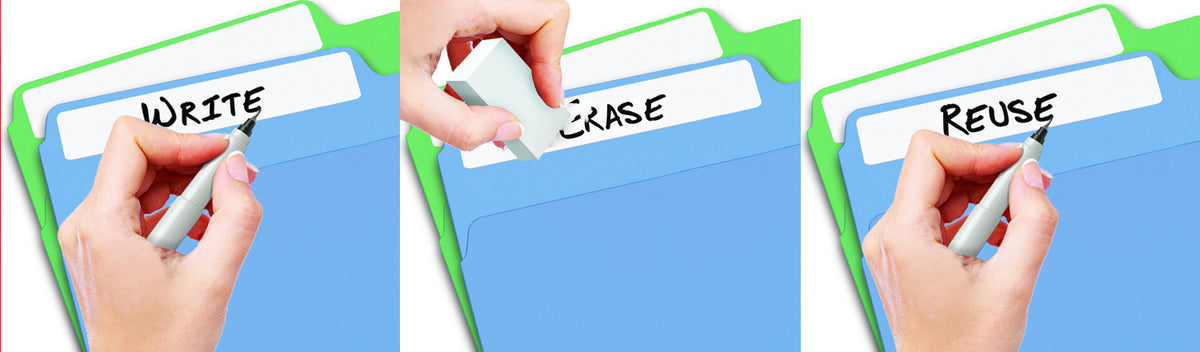 Erasable File Labels – Jokari