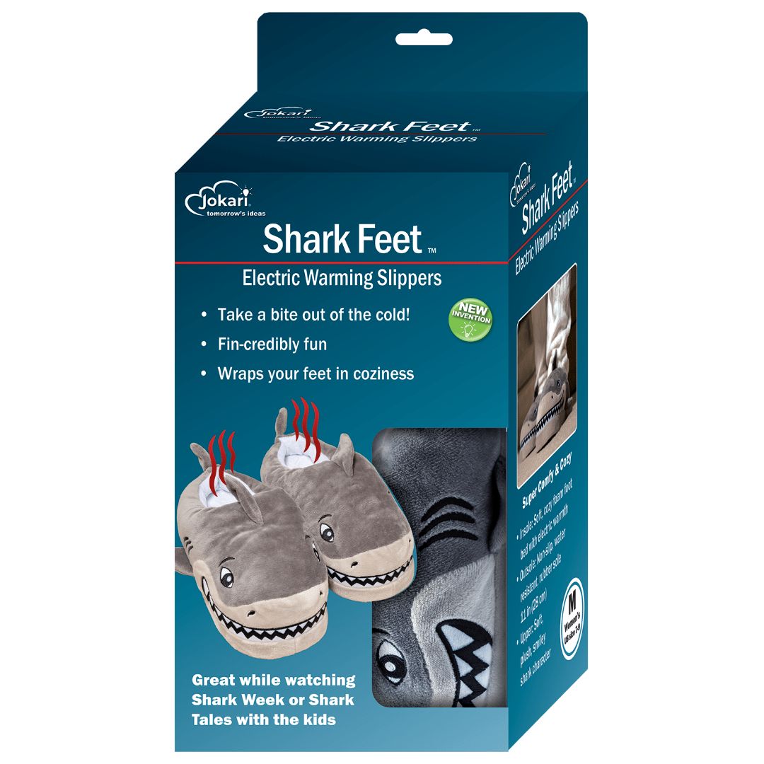Shark eating feet slippers hotsell